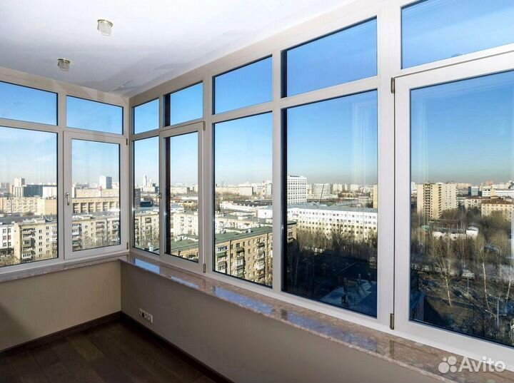 Остекление балконов и лоджий пвх и алюминий