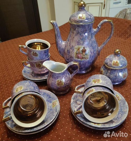 Винтажный сервиз, новый