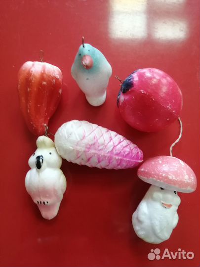 Старые советские новогодние игрушки