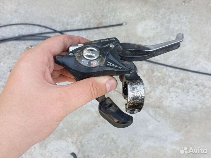 Два передних переключателя и передний суппорт