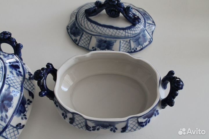 Шкатулки Гжель винтаж