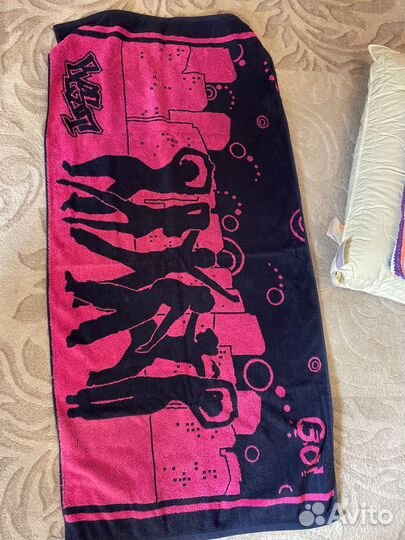 Подушка плед полотенце тюль