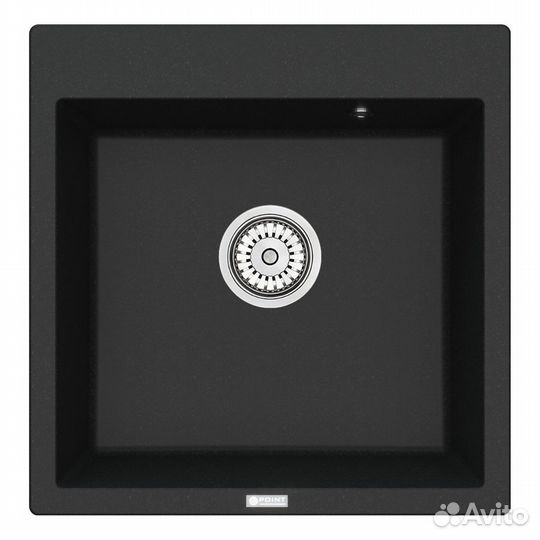 Мойка кухонная Point Арбель 51 PN3001B, черный