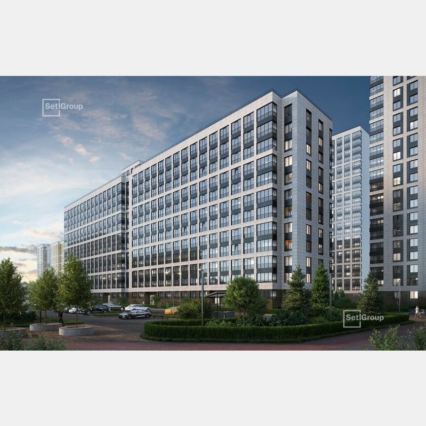 Квартира-студия, 24,3 м², 12/18 эт.