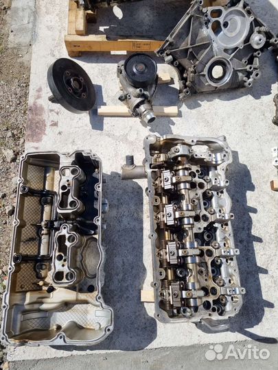 Двигатель S63B44B BMW разбор