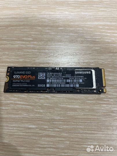 Ssd 500гб M.2 Samsung 970 EVO Plus