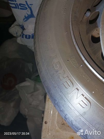 Колеса в сборе r15 летние 5 114,3