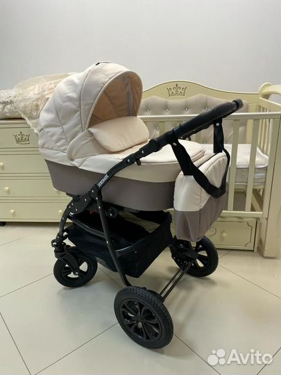 Детская коляска 2в1 Smile Line Serenade беж