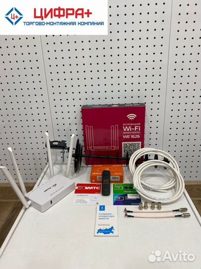 Безлимитный интернет (с Wi-Fi и антенной мимо)