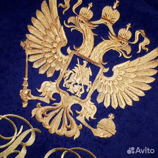 Именной махровый халат