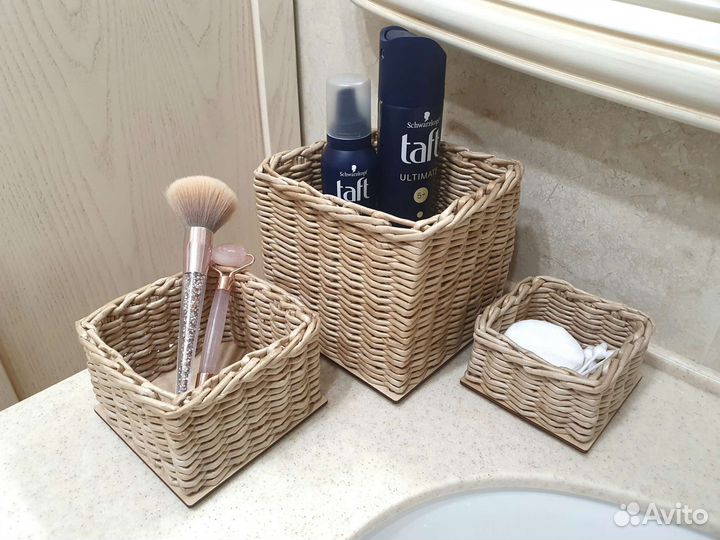 Коробки корзины для хранения, декор интерьера