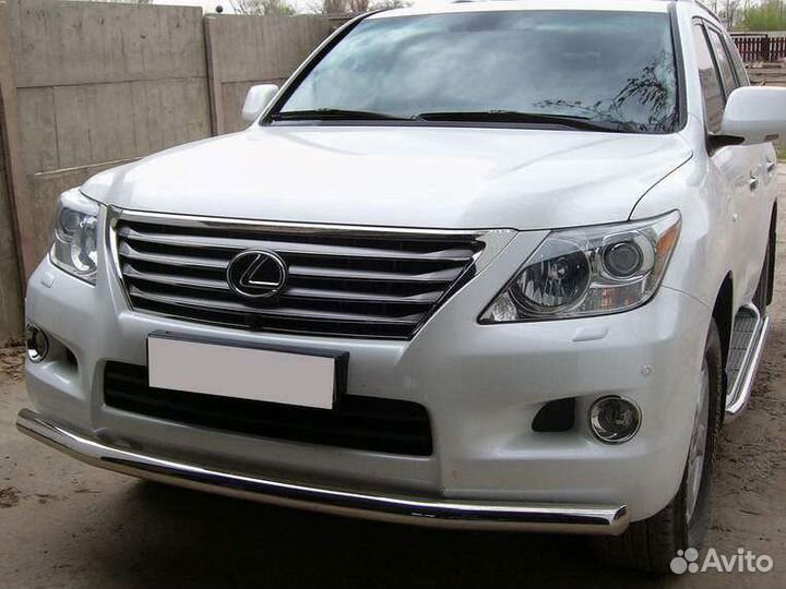 Защита переднего бампера-труба для Lexus-570/2007г