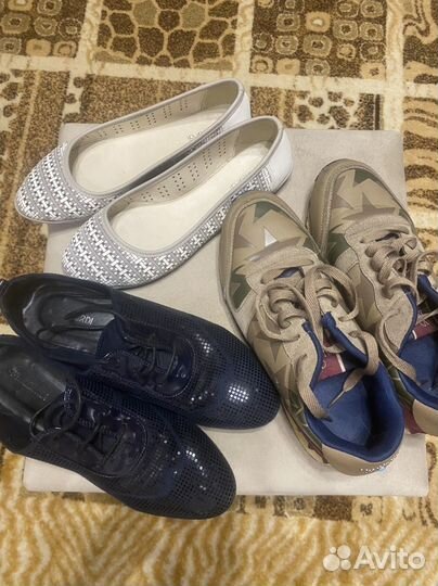 Обувь женская пакетом 3 пары 37 размер