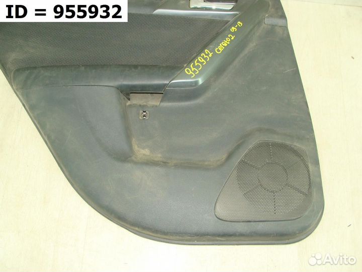 Обивка двери задняя правая Kia Cerato 2 2008-2013