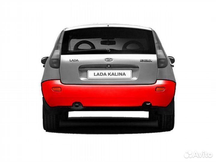 Бампер Калина 1119 Хэтчбек задний