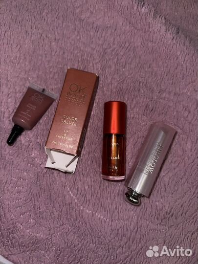 Тинты для губ набором Dior clarins ok beauty