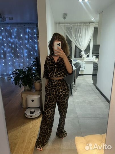 Леопардовый костюм