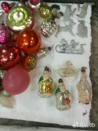Новогодние советские игрушки.продам одним лотом