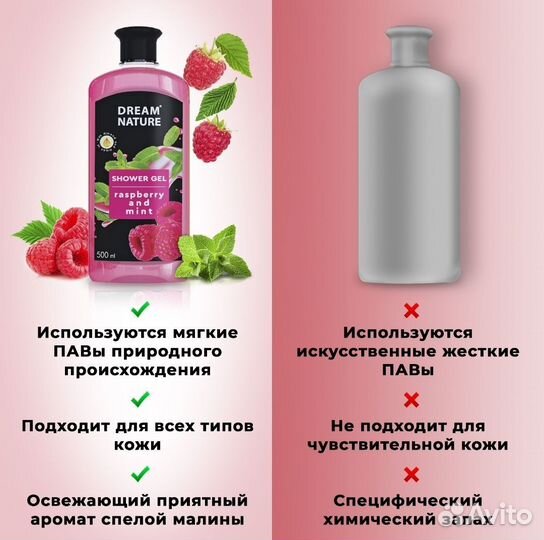 Гель для душа Dream Nature 