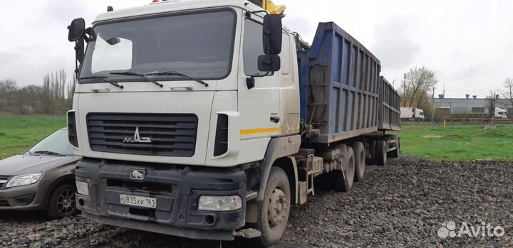 МАЗ 6312C9-8579-012 с КМУ, 2016