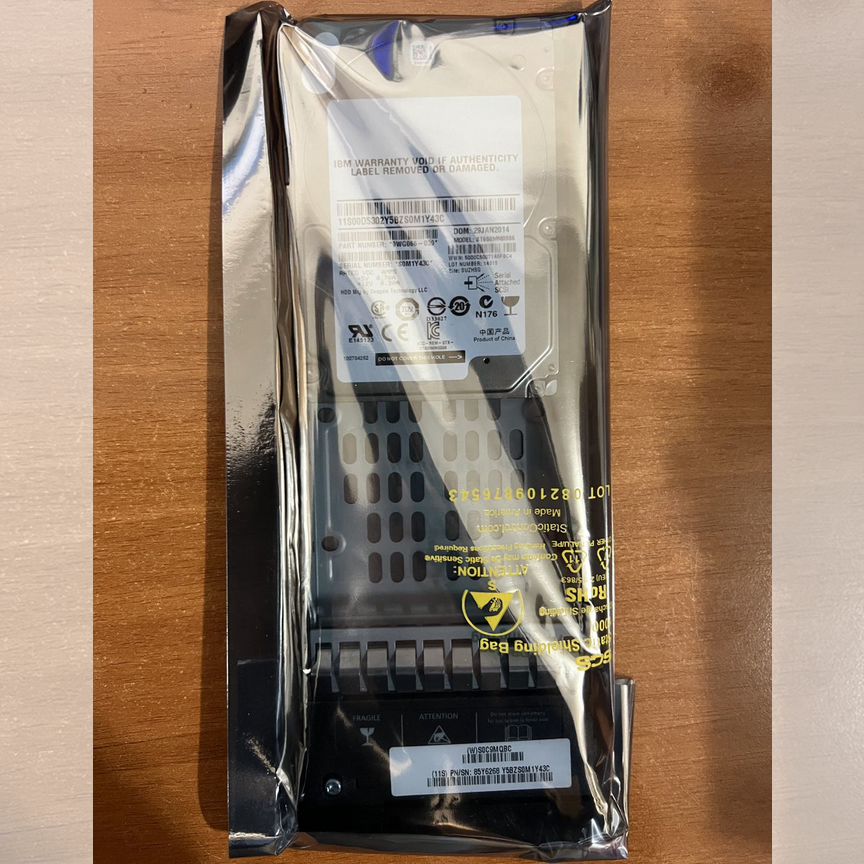[V7000] Жесткий Диск Ibm 600gb 10k Sas 2.5 V7000