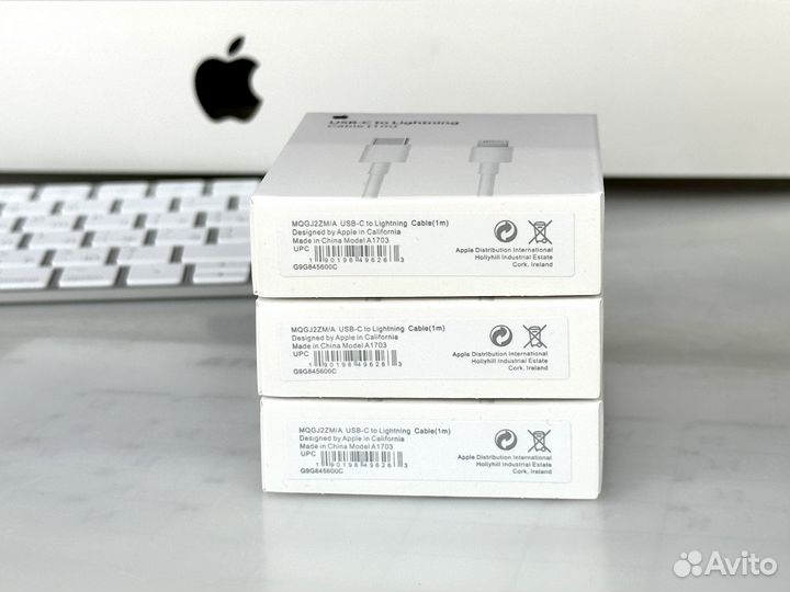 Оригинальный кабель iPhone USB-C Lightning
