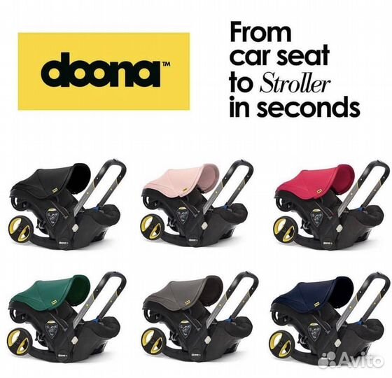 Коляска автолюлька Doona