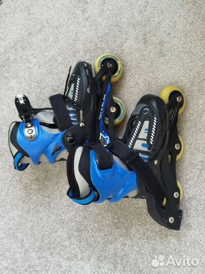 Роликовые коньки детские раздвижные