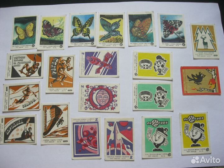 Спичечные этикетки