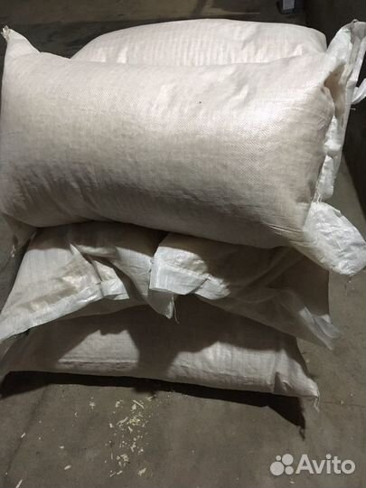 Стружка В мешках,сухая чистая