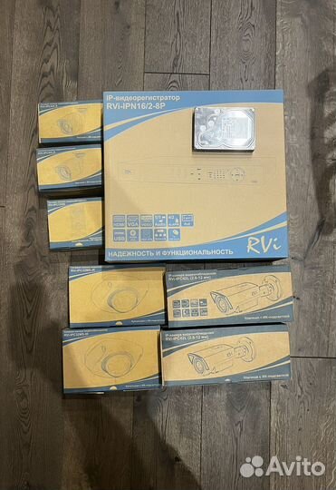 Система Видеонаблюдения для дома RVI