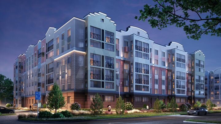 1-к. квартира, 38 м², 1/8 эт.