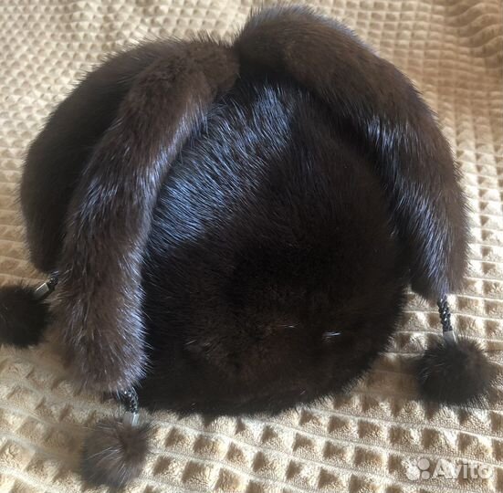 Шапка норковая женская