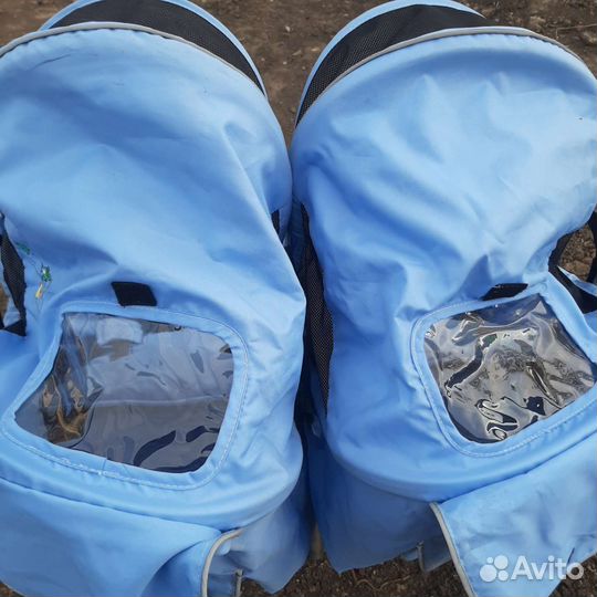 Коляска прогулочная для двойни в отличном состояни