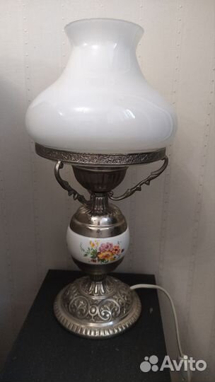 Лампа настольная винтаж