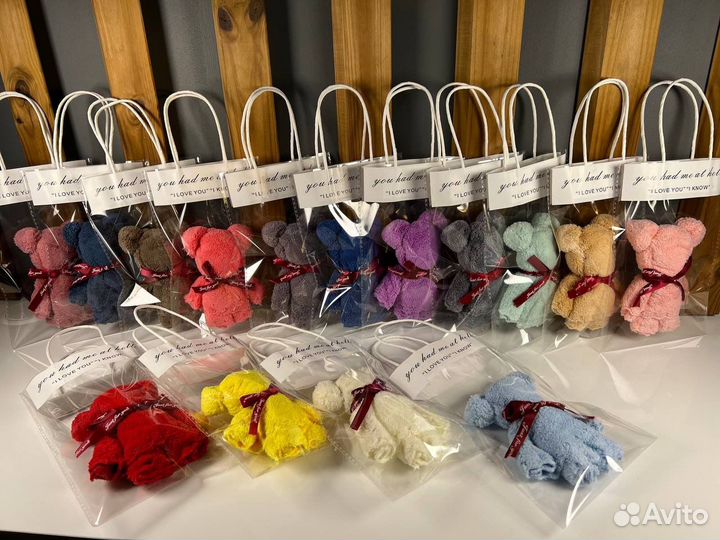 Полотенце мишка подарок