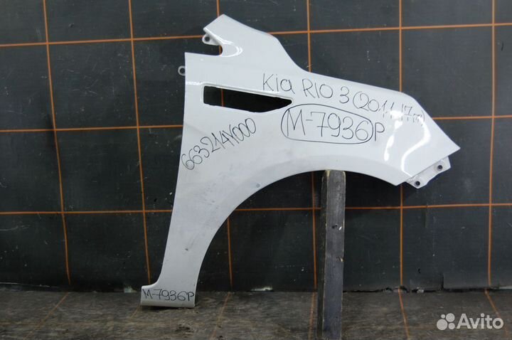 Крыло переднее правое - Kia Rio 3