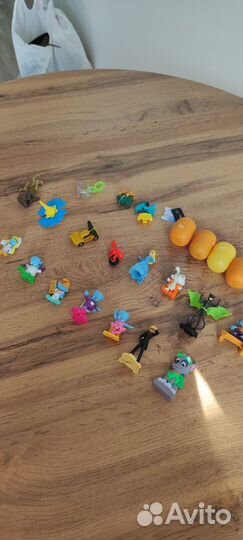 Игрушки из киндера пакетом