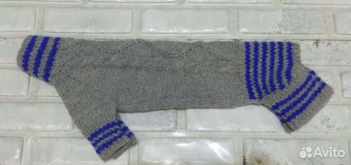 Вязаные комбинезоны для собак