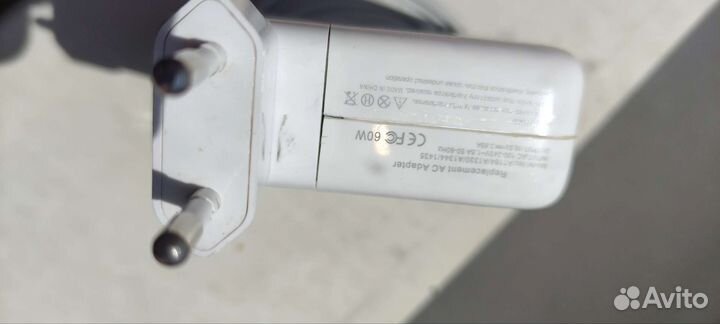 Magsafe 1 60w для макбука
