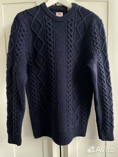 Свитер вязанный мужской Levis оригинал отлич сост