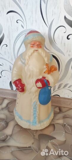 Дед мороз с белкой и снегурочка СССР