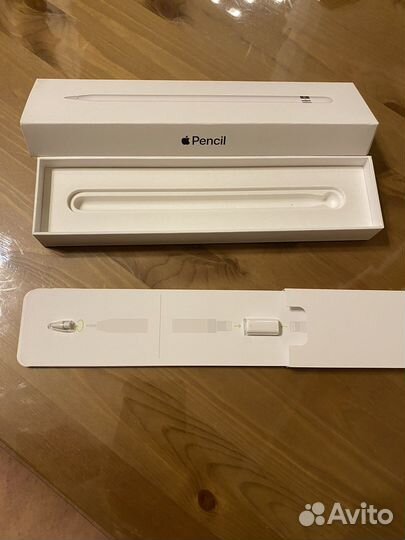 Наконечник и переходник для apple pencil новый