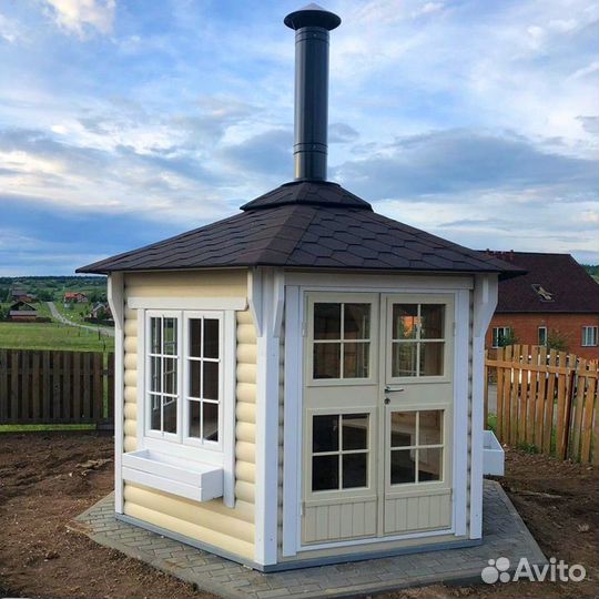 Беседка на 8-10 человек