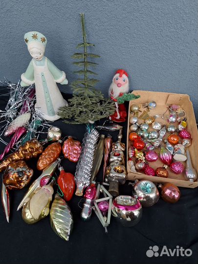 Елочные игрушки СССР