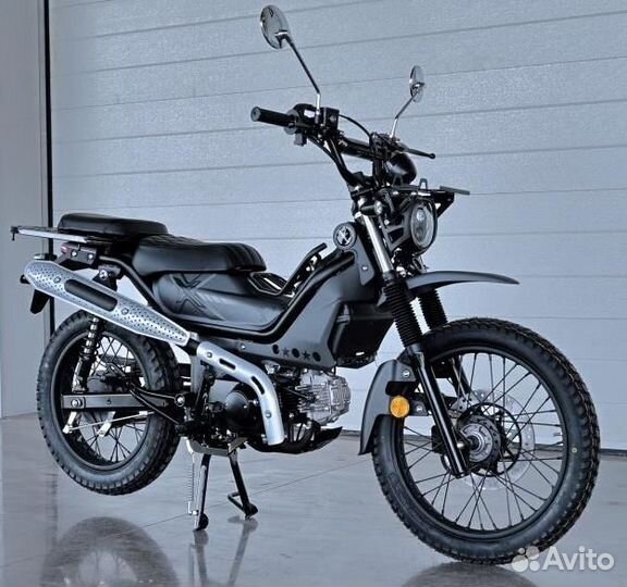 Мопед Xtrail серый