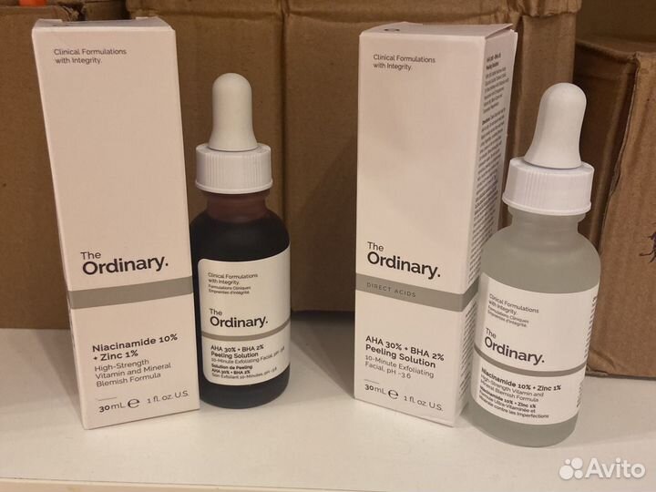 Сет из пилинга + сыворотки The Ordinary