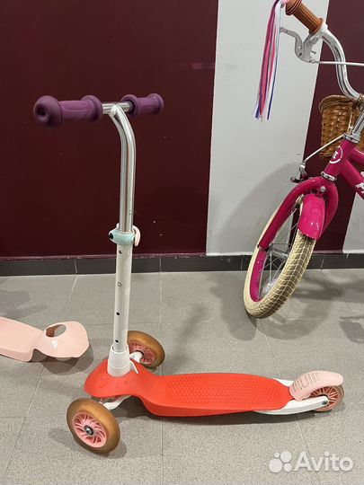 Decathlon самокат детский трехколесный