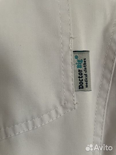 Медицинский халат мужской DoctorBig размер 48-50