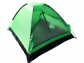 Палатка туристическая двухместная green